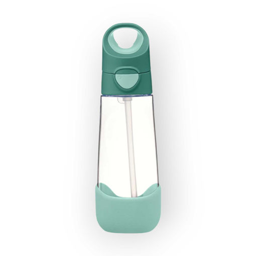 Picture of B.BOX STRAW BOTTLE 600ML EMERALD FOREST